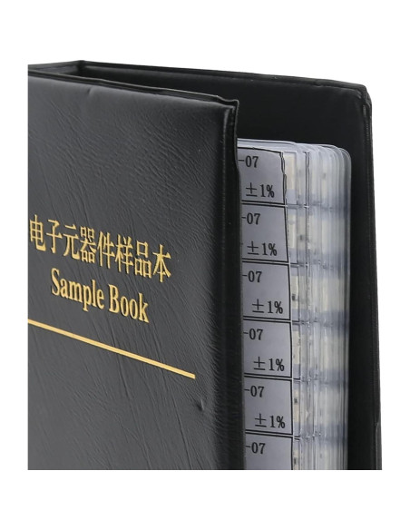 Libro de Muestras de Resistencias SMD 4250Pcs WALFRONT 0603