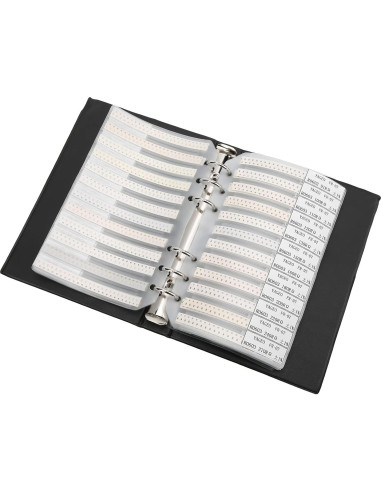 Libro de Muestras de Resistencias SMD 4250Pcs WALFRONT 0603