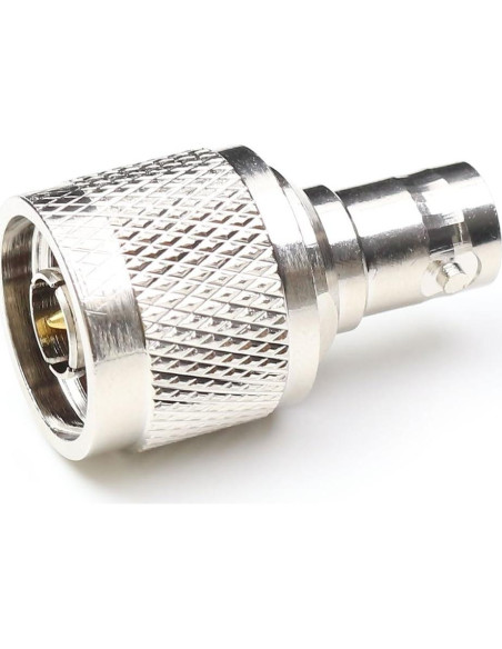 Adaptador Coaxial N Macho a BNC Hembra ANHAN 5 Pack