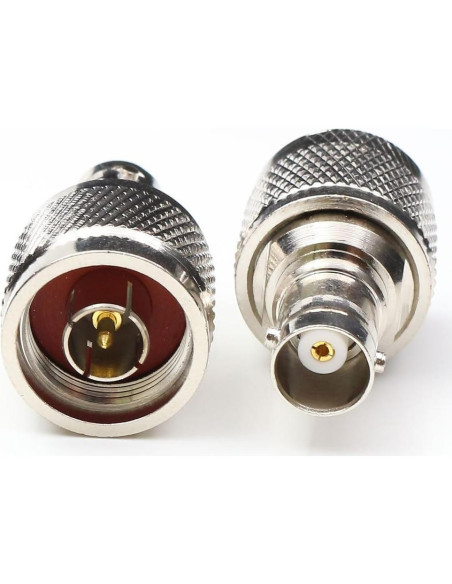 Adaptador Coaxial N Macho a BNC Hembra ANHAN 5 Pack