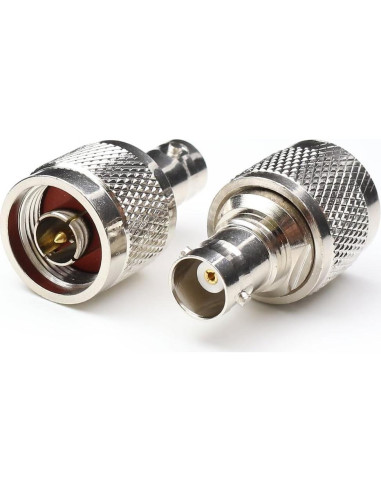 Adaptador Coaxial N Macho a BNC Hembra ANHAN 5 Pack