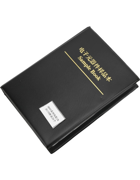 Libro de Muestras de Resistencias SMD 4250Pcs WALFRONT 0603