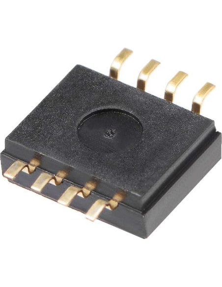 Interruptor DIP 4 Posiciones uxcell 5 Pcs Montaje Superficie