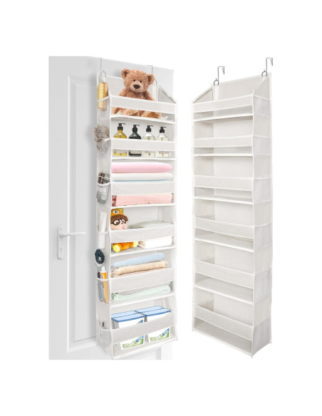 Organizador Colgante ULG sobre Puerta 6 Bolsillos Beige 22.68kg Organizador Colgante ULG sobre Puerta 6 Bolsillos Beige 22.68kg