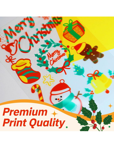 Película de Transparencia Láser Uinkit 100 Hojas A4 21.6x27.9 cm