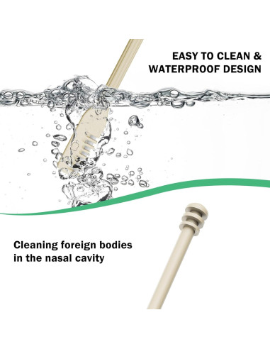 Cortador Manual de Vello Nasal BEZOX - Paquete de 3 Unidades