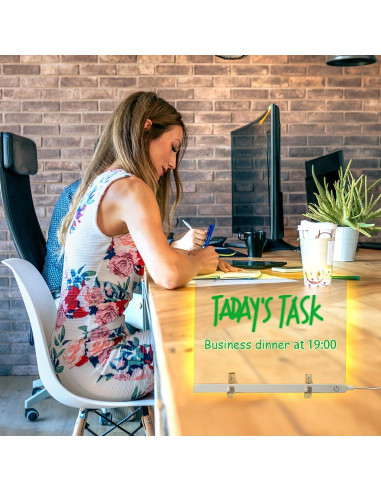 Tablero de Dibujo LED Genérico 34.8x25.4 cm 6 Colores