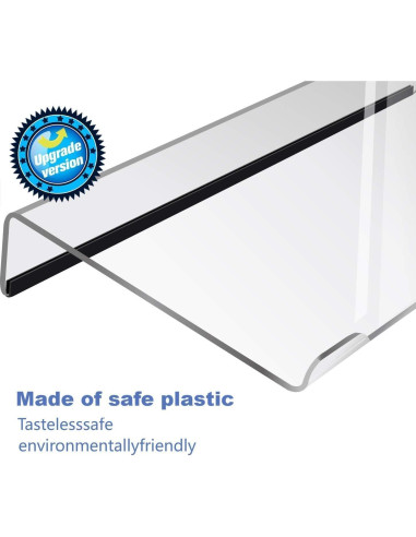 Soporte para Teclado Ergonómico Eitonbu Acrílico Transparente