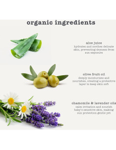 Protector Solar Orgánico para Bebés Erbaviva 75 ml - UVA/UVB, Resistente al Agua 2