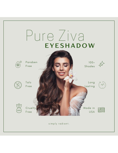 Ombre de Ojos Vegana en Polvo Prensado Verde Oliva Dorado