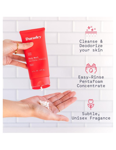 Jabón Corporal Desodorante Duradry 74.8 ml - Hidratante Natural