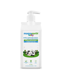 Loción Corporal Suave Mamaearth 400ml con Leche y Caléndula