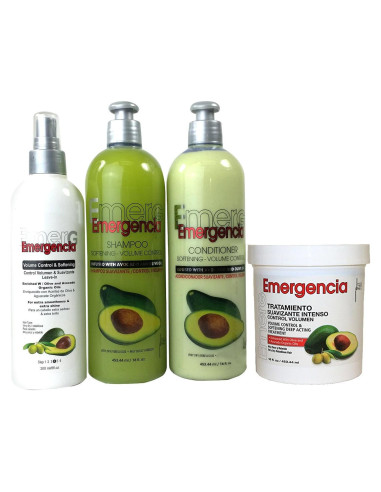 Set 4 Champús Aclarantes CROM Toque Mágico Aguacate 1.74kg