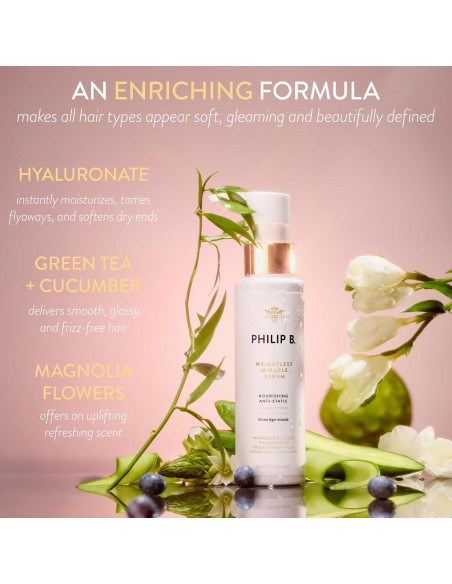 Suero Acondicionador Sin Peso PHILIP B. 120 mL - Hidrata y Suaviza
