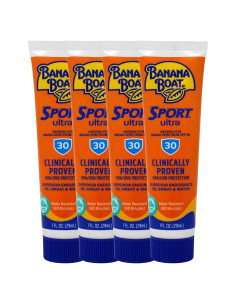 Protector Solar Banana Boat Sport SPF 30 - Paquete de 4