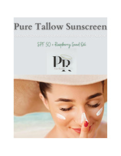 Protector Solar SPF 50 Pure Render con Sebo Wagyu Orgánico 2