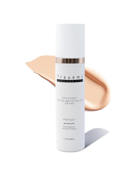 Hidratante Facial Tinte SPF 46 Trauemy - 48.2g
