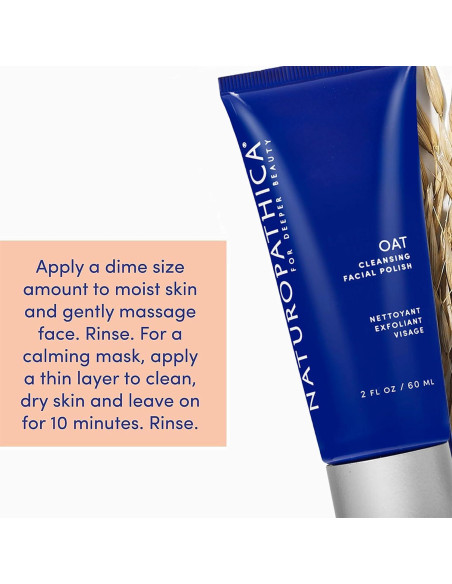 Limpiador Facial Exfoliante Naturopathica 59 ml - Uso Múltiple