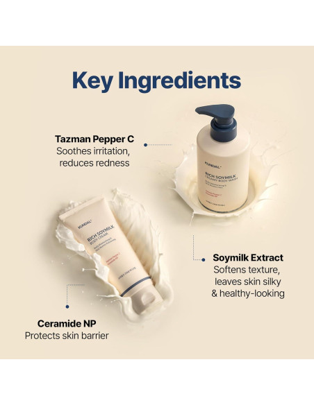 Set KUNDAL Gel de Ducha y Crema Corporal Hidratante 500ml + 200ml