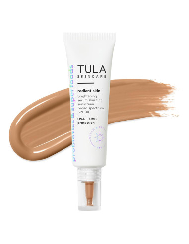 Sérum Iluminador TULA Skin Care SPF 30 29.57 ml Tinte Medio-Tan