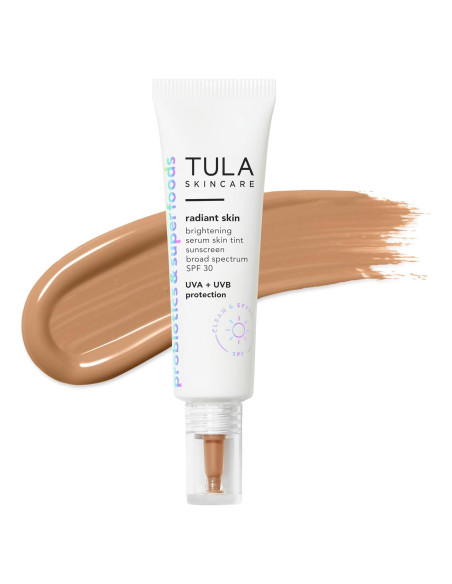 Sérum Iluminador TULA Skin Care SPF 30 29.57 ml Tinte Medio-Tan