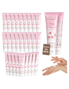 Paquete de 50 Lociones Corporales Heigble 30g Flor de Cerezo