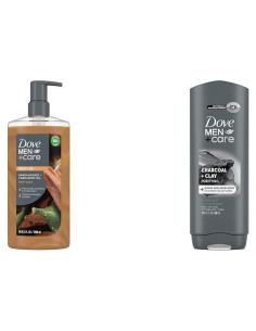 Gel de Ducha Dove Hombres Sándalo + Cardamomo 770ml y Carbón + Arcilla 532ml