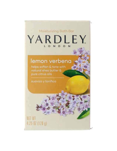 Barra Hidratante Yardley Limón Verbena 113g - Paquete de 6