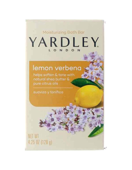 Barra Hidratante Yardley Limón Verbena 113g - Paquete de 6