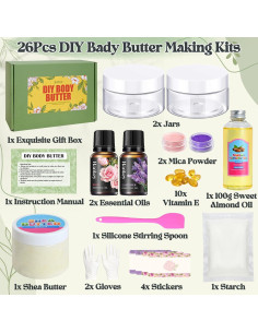 Kit DIY de Manteca Corporal JUYRLE - Hidratación Natural 2