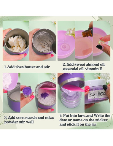 Kit DIY de Manteca Corporal JUYRLE - Hidratación Natural