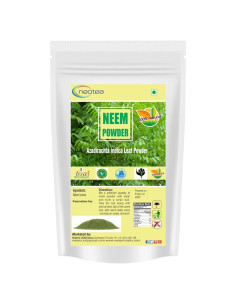Polvo de Neem Orgánico Neotea 300 g - Cuidado Piel y Cabello