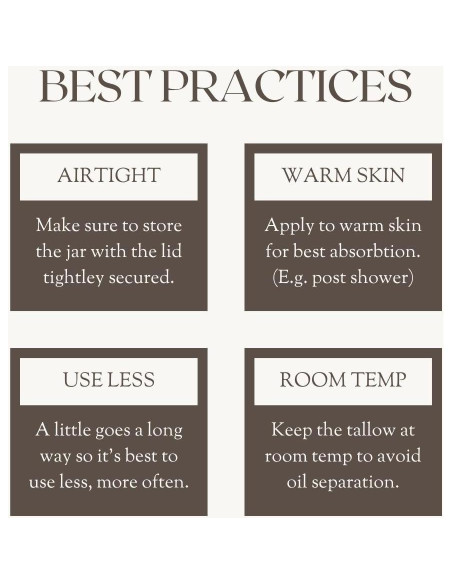 Bálsamo de sebo de res orgánico Lavanda 60 ml - Cuidado de la piel