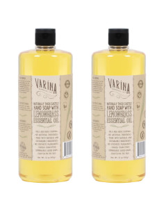 Jabón Líquido Orgánico de Castilla Hierba Limón 946ml - Pack de 2