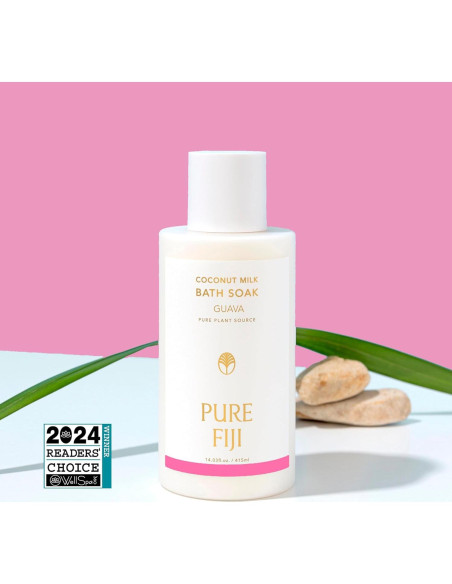 Leche de Coco para Baño Pure Fiji Guayaba 415ml Hidratante