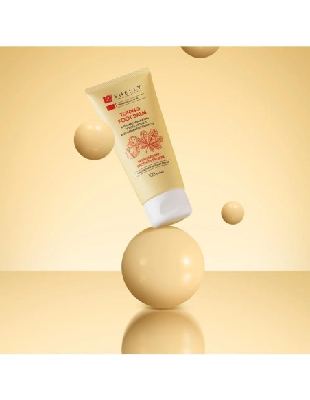 Bálsamo para Pies Tonificante Shelly 100 ml con Aceite de Macadamia
