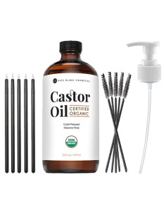 Aceite de Ricino Orgánico Kate Blanc 473ml - Hidratante Natural