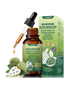 Bitters Líquido Orgánico HEERB de Graviola y Semilla Negra 60ml