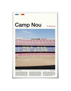 Póster de Estadio Camp Nou FC Barcelona 30.48x45.72cm
