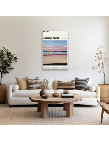 Póster de Estadio Camp Nou FC Barcelona 30.48x45.72cm