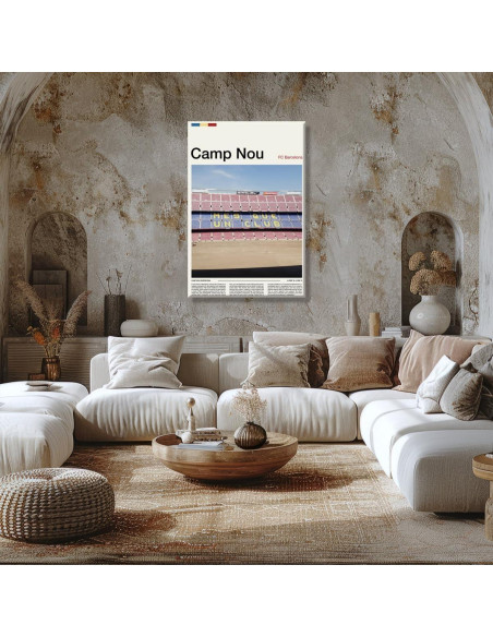 Póster de Estadio Camp Nou FC Barcelona 30.48x45.72cm