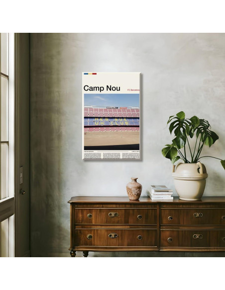 Póster de Estadio Camp Nou FC Barcelona 30.48x45.72cm