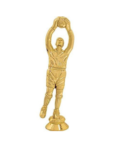 Trofeo de Portero de Fútbol Crown 27.3 cm Grabado Personalizado 2