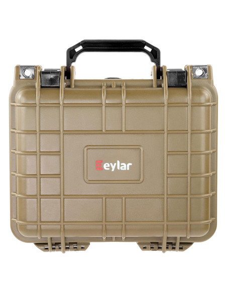 Funda Dura Impermeable Eylar 26.98x24.59x17.43 cm Beige