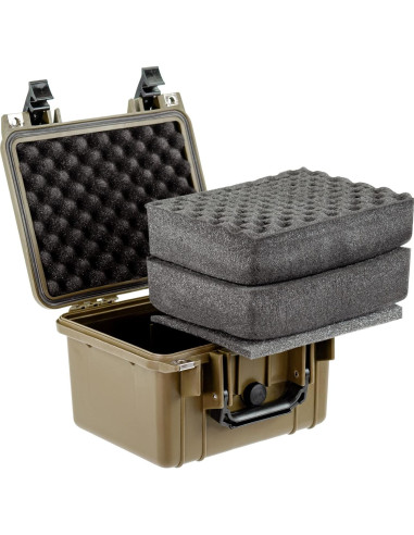 Funda Dura Impermeable Eylar 26.98x24.59x17.43 cm Beige