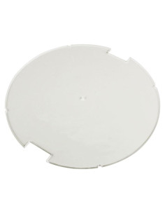 Base de Tanque Circular Notchada LITKO 100mm Acrílico Transparente