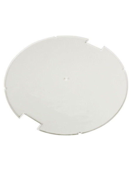 Base de Tanque Circular Notchada LITKO 100mm Acrílico Transparente