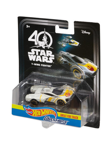 Vehículo Y-Wing Fighter Hot Wheels Star Wars 40 Aniversario