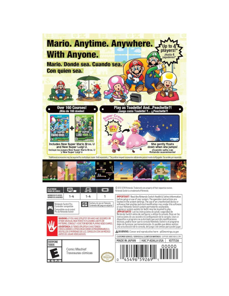 Juego Nueva Super Mario Bros. U Deluxe - Nintendo Switch