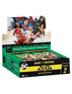 Cartas de Intercambio DC Black Adam 24-Pack Híbrido NFT